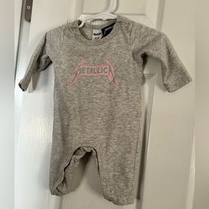 Metallica Onesie Size 0-3M